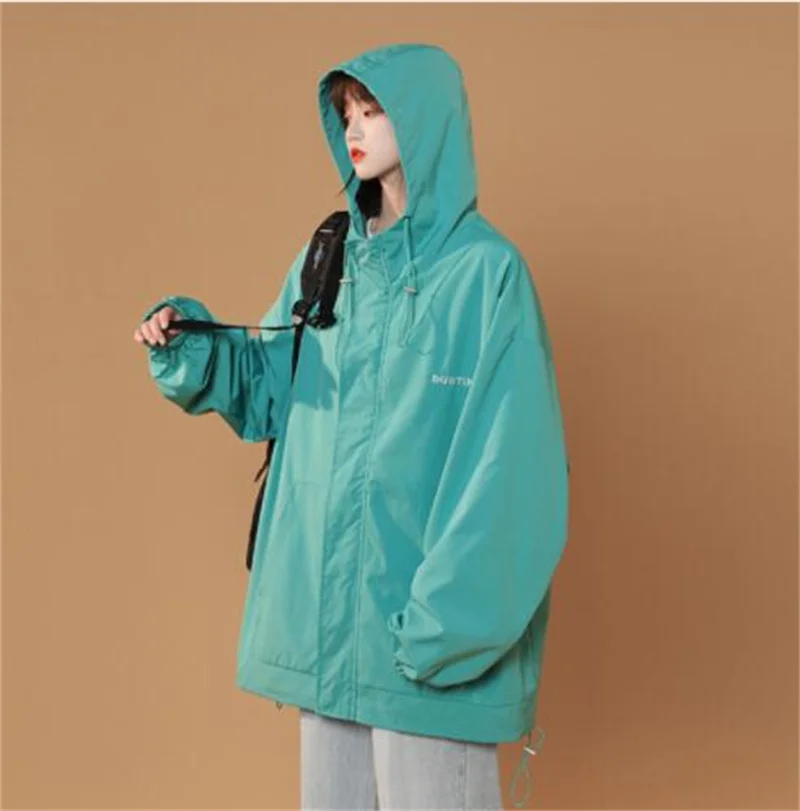 

Casual Hooded Jackets Womens Clothing Spring Autumn Coats Tooling Oversized Tops 2022 New baseball uniform Outerwear Girls fp302