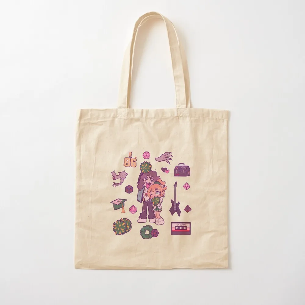 

hellcheer stickers Tote Bag