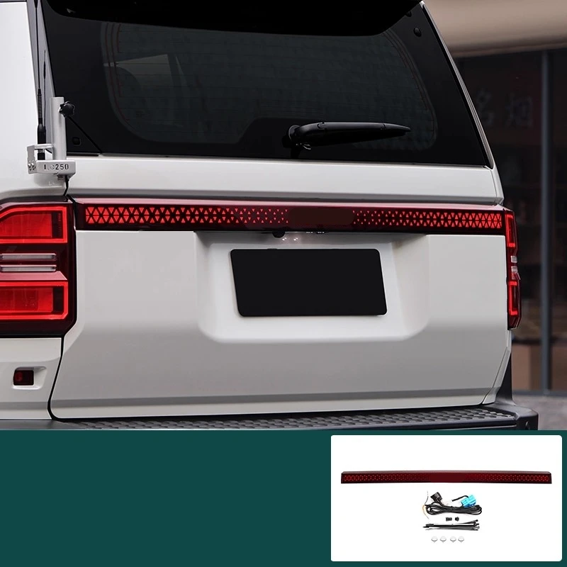 

Rear Through Lamp for Toyota Prado LC250 2024 2025 Modified Through Taillight Brake Lamp Turn Signal Plug and Play