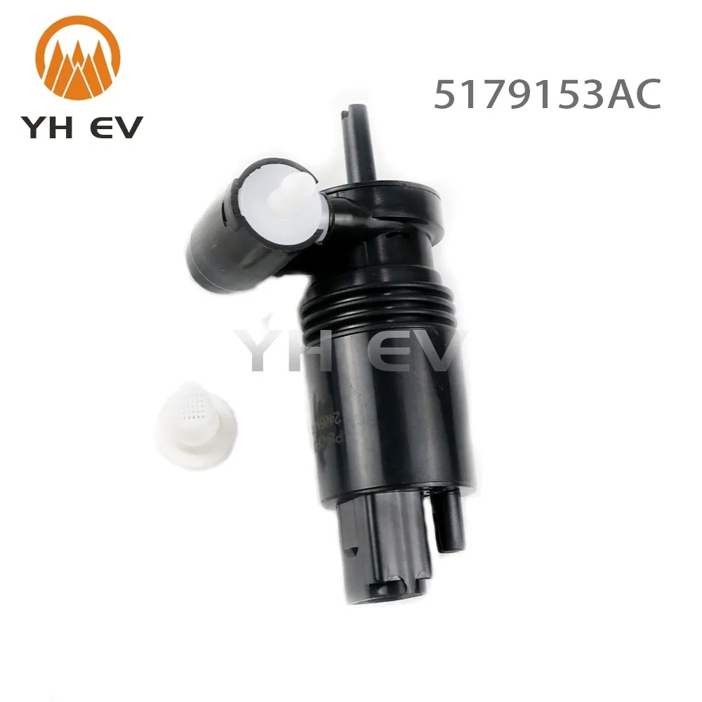 

Windshield Wiper Washer Pump for CHRYSLER Grand Voyager DODGE Caliber JEEP Commander Compass,OE#05179153AC 5179153AB