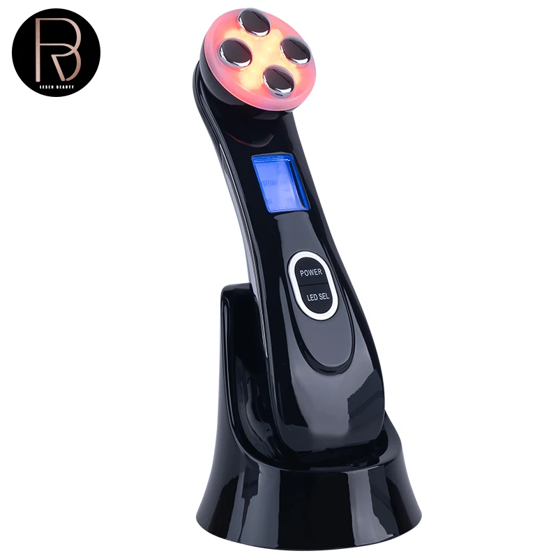 2025 máquina de lifting facial de radiofrequência ems micro-corrente facial pele firme massageador led fóton rejuvenescimento dispositivo de beleza usb