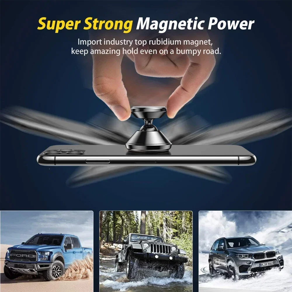 Magnetische Auto-Handyhalterung, Magnet-Halterung, Handy-Ständer, GPS-Unterstützung für iPhone 14 13 12 Pro, Xiaomi, Huawei, Samsung, Oneplus – Detail 8