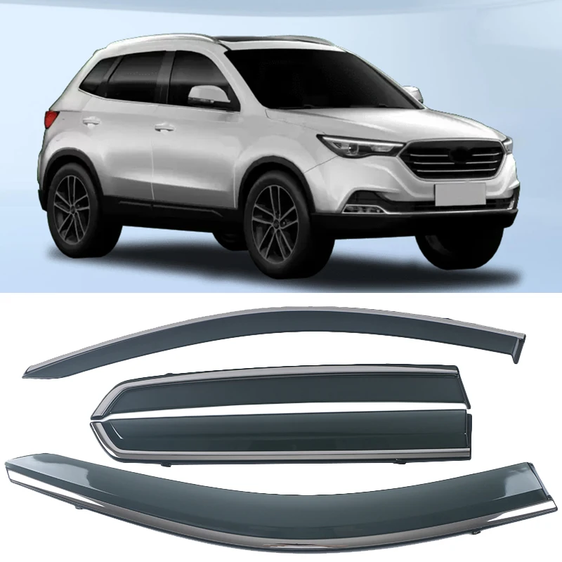 Wind Visor Deflectors Car Ventvisor Door Side Window Air Guard Deflectors Against Snow Sun Rain For Faw Besturn X40 2016-2020