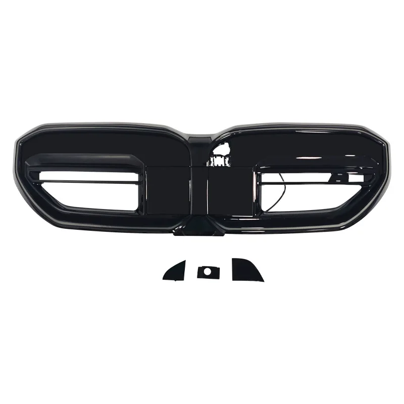 For BMW 5 Series G60 2024 2025 2026 Grille Gloss Black LED Illuminated Kidney Grille External Glow Parrilla Exterior Accessories