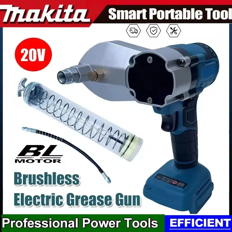 

Беспроводной автоматический электрический смазочный пистолет Makita с бесщеточным двигателем, высокого давления, специально для экскаваторов, для аккумулятора 18В