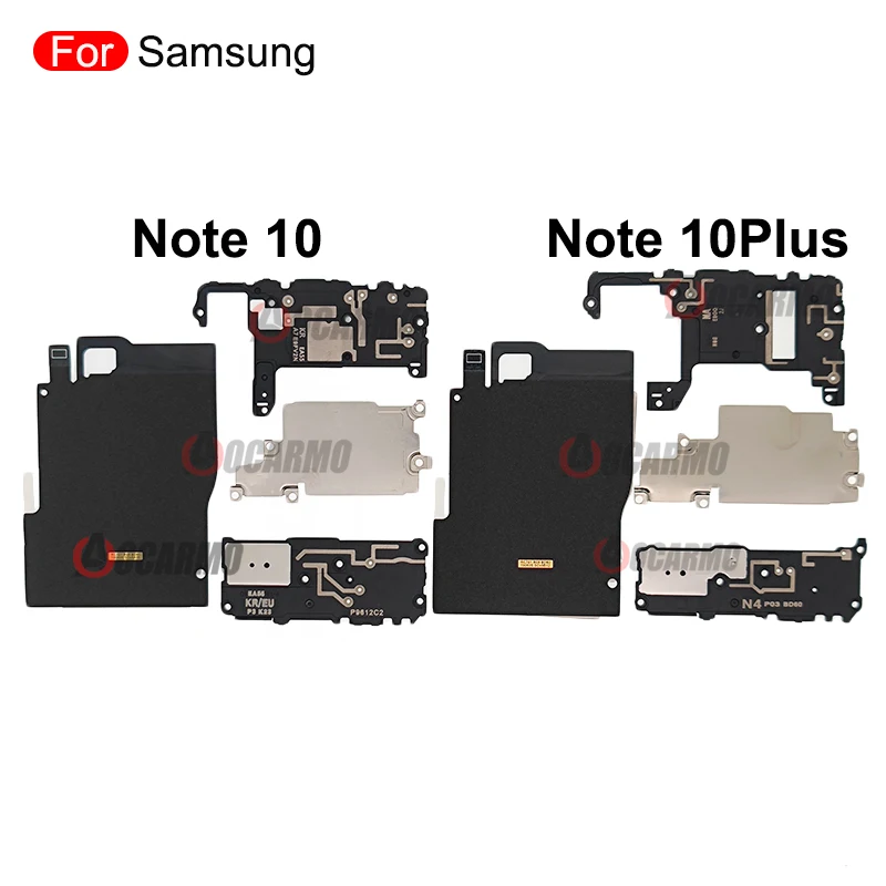 1Set For Samsung Galaxy Note 8 9 10 Plus NFC Wireless Coil Charging Signal Antenna Cover Loudspeaker Flex Cable Repair Parts