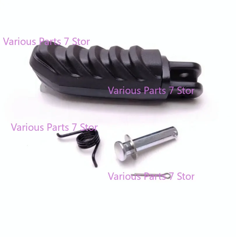 Motorcycle Front Rear Left  Right Footrest Foot Rest Pedal  For Qjmotor SRV600 QJ600-12B Footrests Pedals