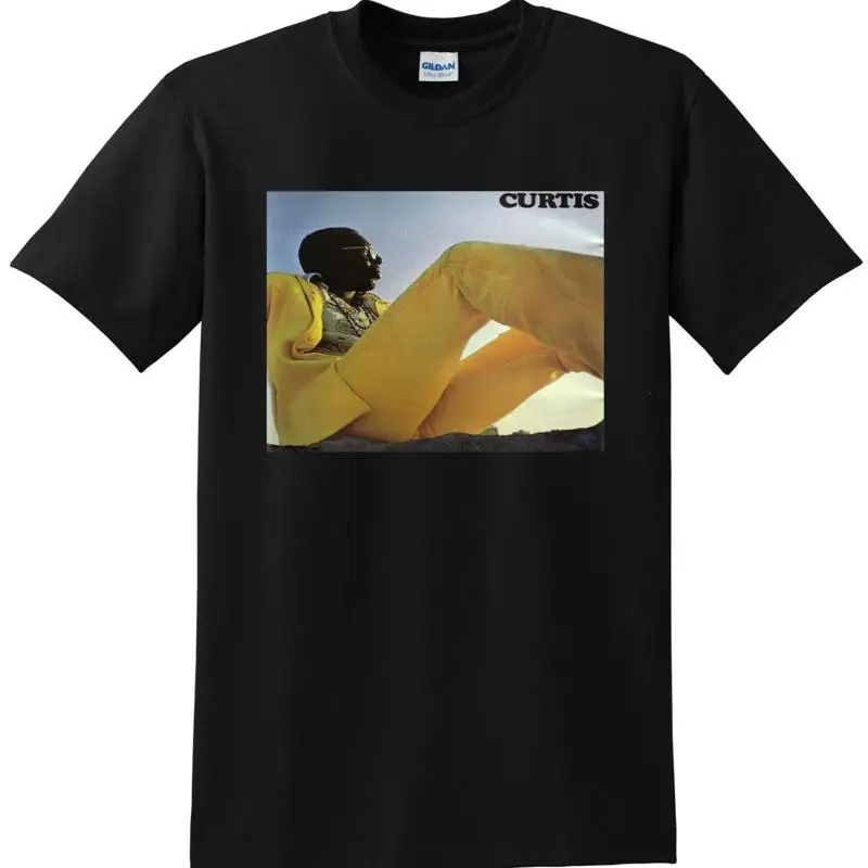 

CURTIS MAYFIELD T SHIRT vinyl cd cover SMALL MEDIUM LARGE XL