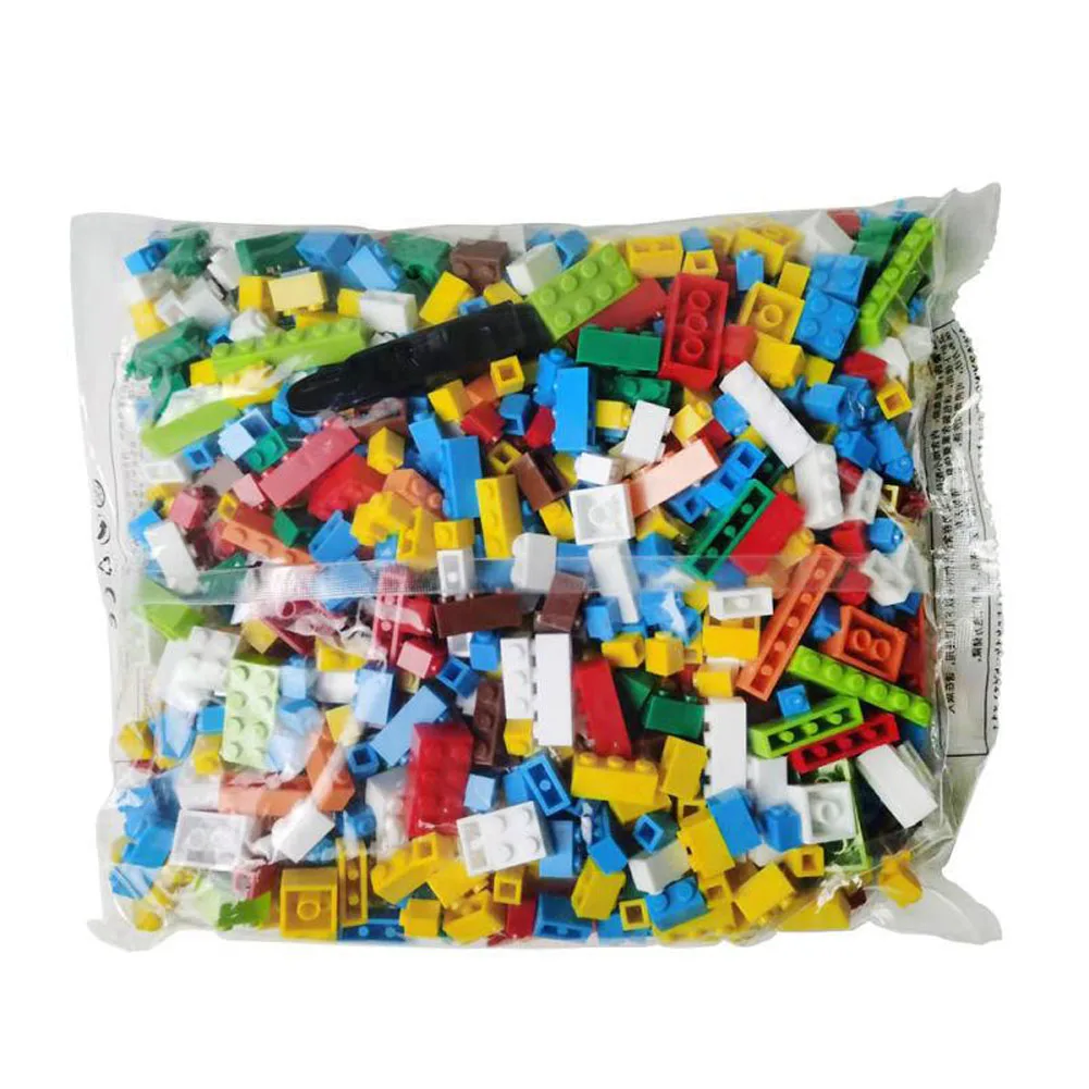 1000 stuks bouwstenen stad DIY creatieve bouwstenen compatibele bouwstenen grote bodemplaat educatief kind - afbeelding 1