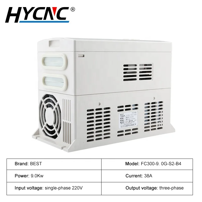 มอเตอร์แกนหมุน HQD 9kw 220v 380v แบบหัวยาว Atc 9 กิโลวัตต์ Hsk Iso30 Bt30 ชุดมอเตอร์เฟสเดียว ใช้แทน Hsd สำหรับเครื่องเราเตอร์ซีเอ็นซีเหล็ก