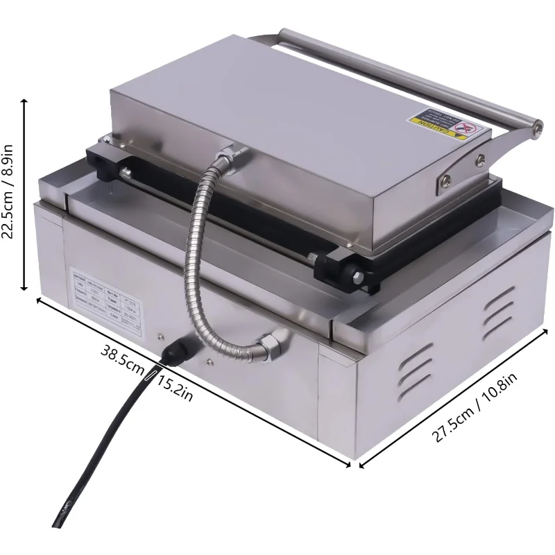 1500 واط التجارية آلة الوافل 110 فولت 2 شكل الذرة الكهربائية هوت دوج الهراء صانع مقرمش الخبز الذرة الفطائر غير عصا صانع 6 قطعة