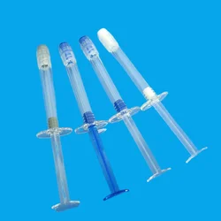 1ML50/100/200pcs Empty Cosmetic Syringe with Scale Disposable Eye Cream/Essence Tube Hyaluronic Acid/Collagen Cosmetic Container