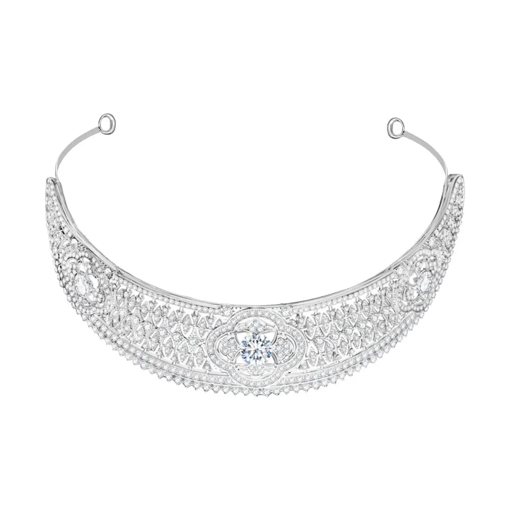 

Свадебная тиара, повязка на голову со стразами и бриллиантами, корона, блестящие свадебные аксессуары для волос, свадебная повязка на голову, повязка на голову с короной