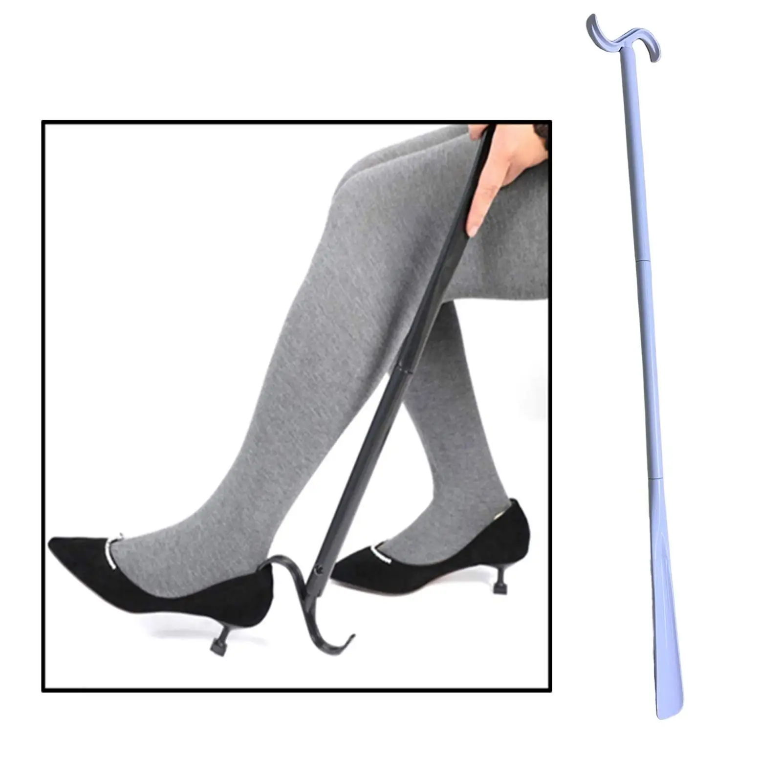 Dressing Aid Clothes Grabbers Without Bending Over Shoehorn for Jacket