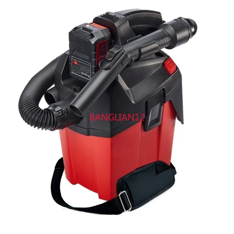 

20V lithium battery vacuum cleaner, wireless portable strong shoulder strap industrial dust removal tool