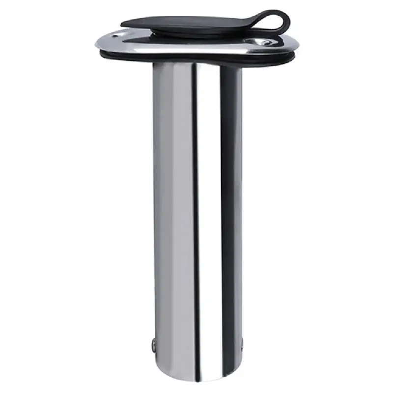 ABST 90 Degree Fishing Pole Stand Stainless Steel Embedded Mount Fishing Rod Holder for Boat Accessories Marine