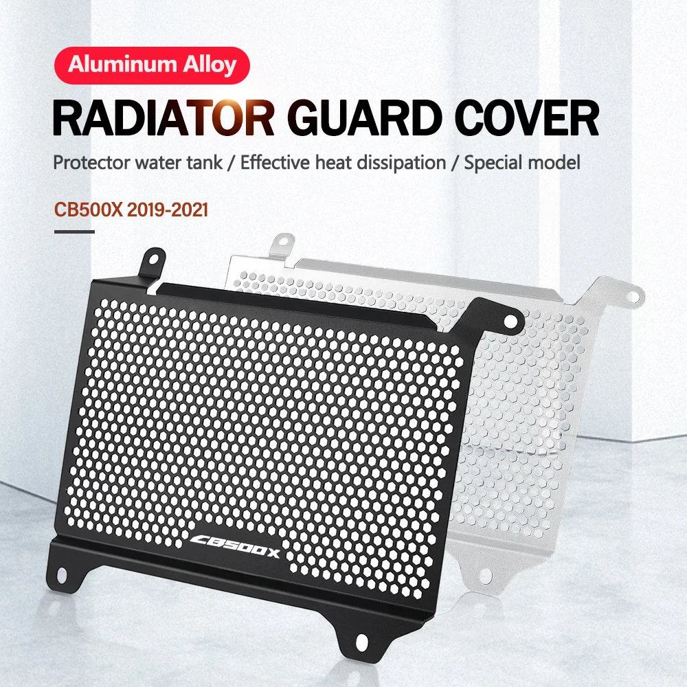 FOR HODNA CB500X 2019 2020 2021 Motorcycle ALUMINIUM Radiator Grille Guard Protection Cover Radiator Cover CB500X Accessories