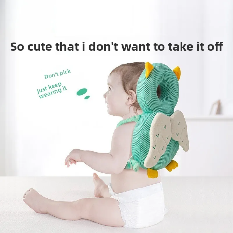 Infants and Toddlers Learn To Walk, Protective Anti-drop Headrest, Baby Toddler Anti-collision Protective Pad, Baby Anti-rear