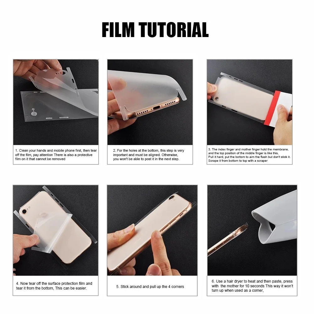 3D Hydrogel Film Clear Full Coverage Matte Film Back Film For Samsung S26 S25 S24 S23 S22 S21 S20 Ultra Note 20 10 Plus Sticker