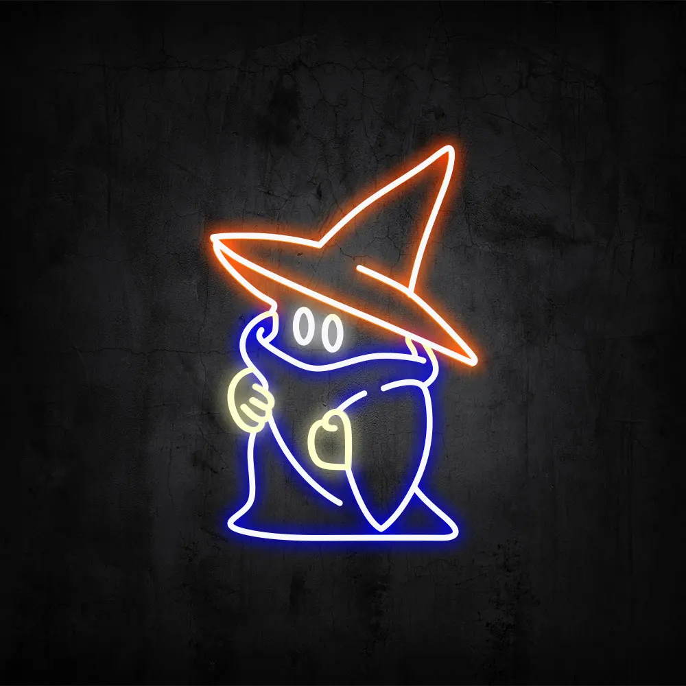 

Black Mage Led Neon Sign, Neon Like, LED, Light, Wall Decor, Night light