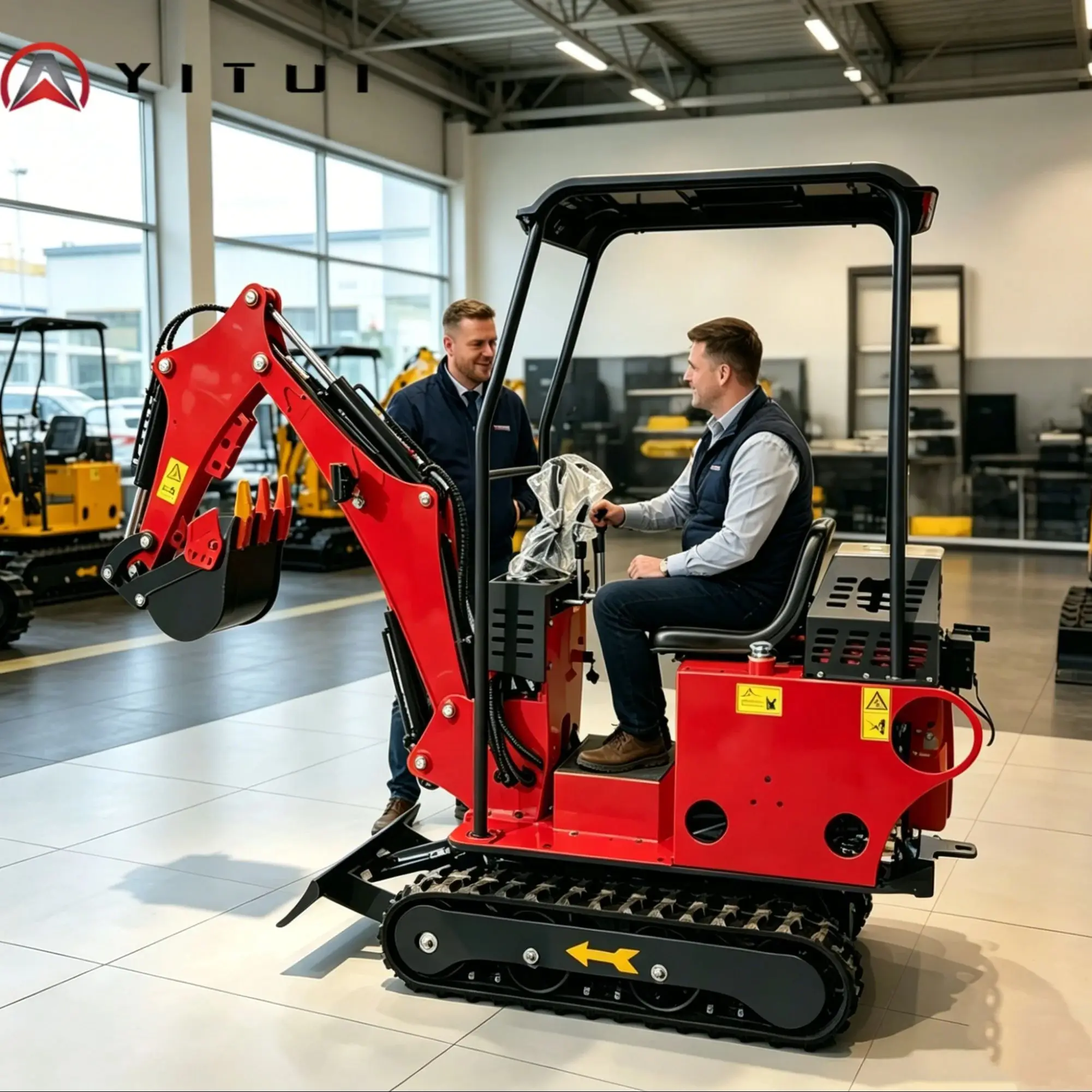 

Limited Discount Customized 0.8T Mini Excavator Warehouse Small Digger with Fast Delivery and Good Service CE Approved
