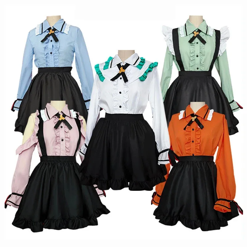 Projeto Sekai Colorido Palco Cosplay Peruca Terno Mais! Salto! Mais! Roupa Kiritani Haruka Hanasato Minoru Momoi Airi Hinomori