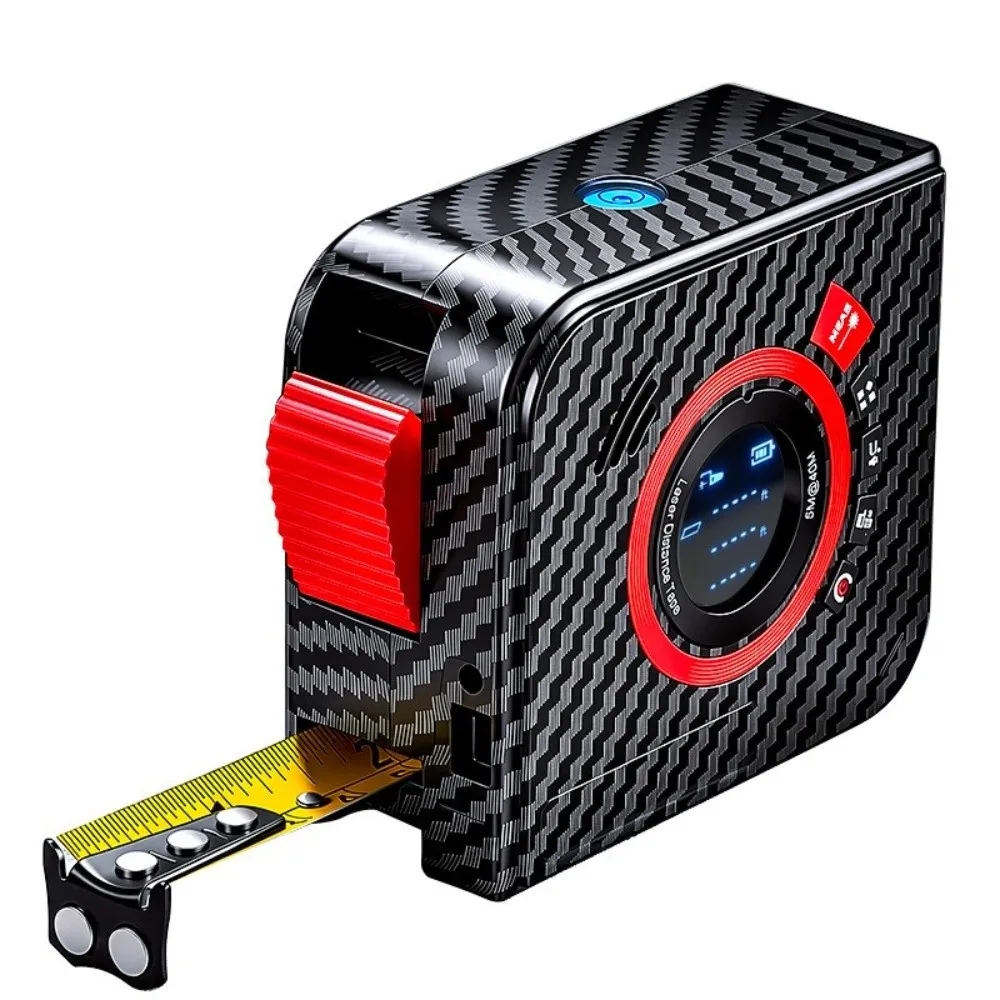 3 in 1 5 Meter Tape Measure Drop Proof Thick Shell Distance Meter Strong Magnet High Precise Measure Kit House Renovate