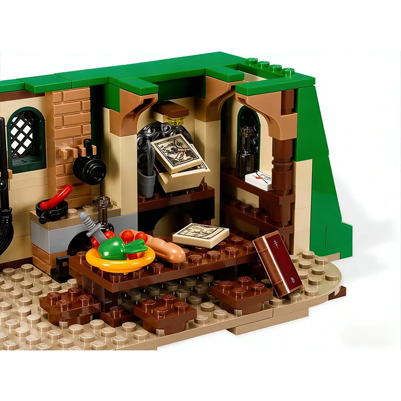 652 pçs criativo uma reunião inesperada blocos de construção com 6 figuras arquitetura tijolos de construção brinquedo presente para crianças adulto