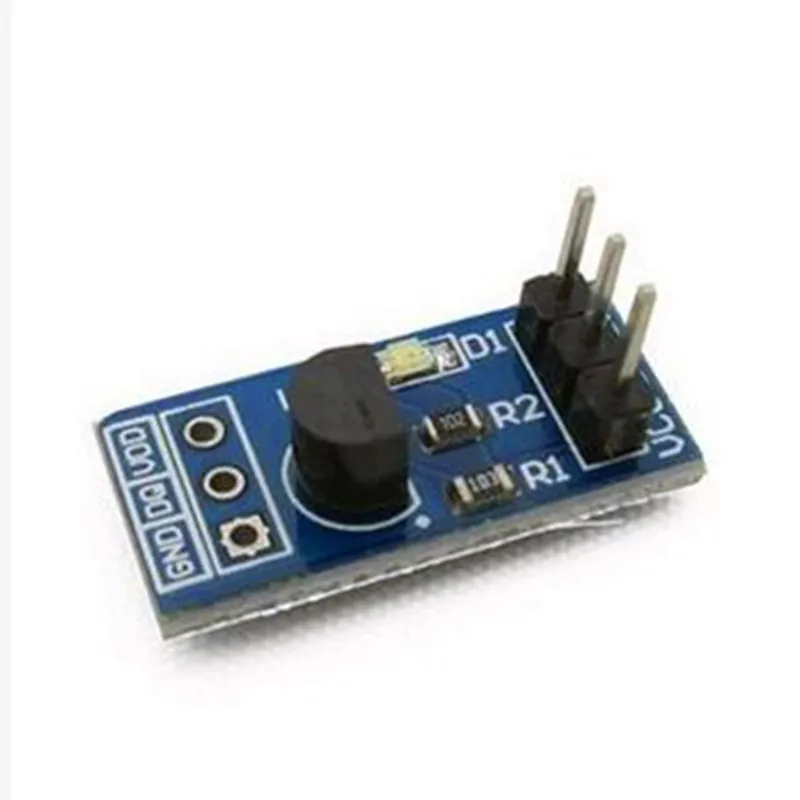 Módulo de medición de temperatura Digital DS18B20, Sensor de temperatura DIP-8, componente electrónico para proyectos de bricolaje, 2 uds.