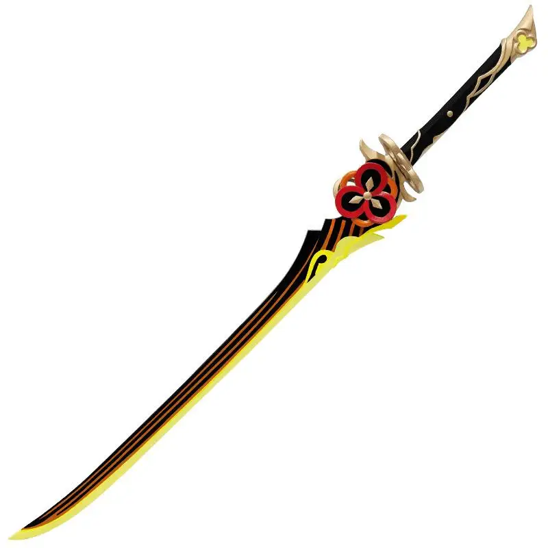 108 cm Genshin Impact Schwert Modell Cos Chiori Arme Uraku Misugiri PVC Modell Raum Dekoration Desktop Ornamente Urlaub Geschenke Spielzeug