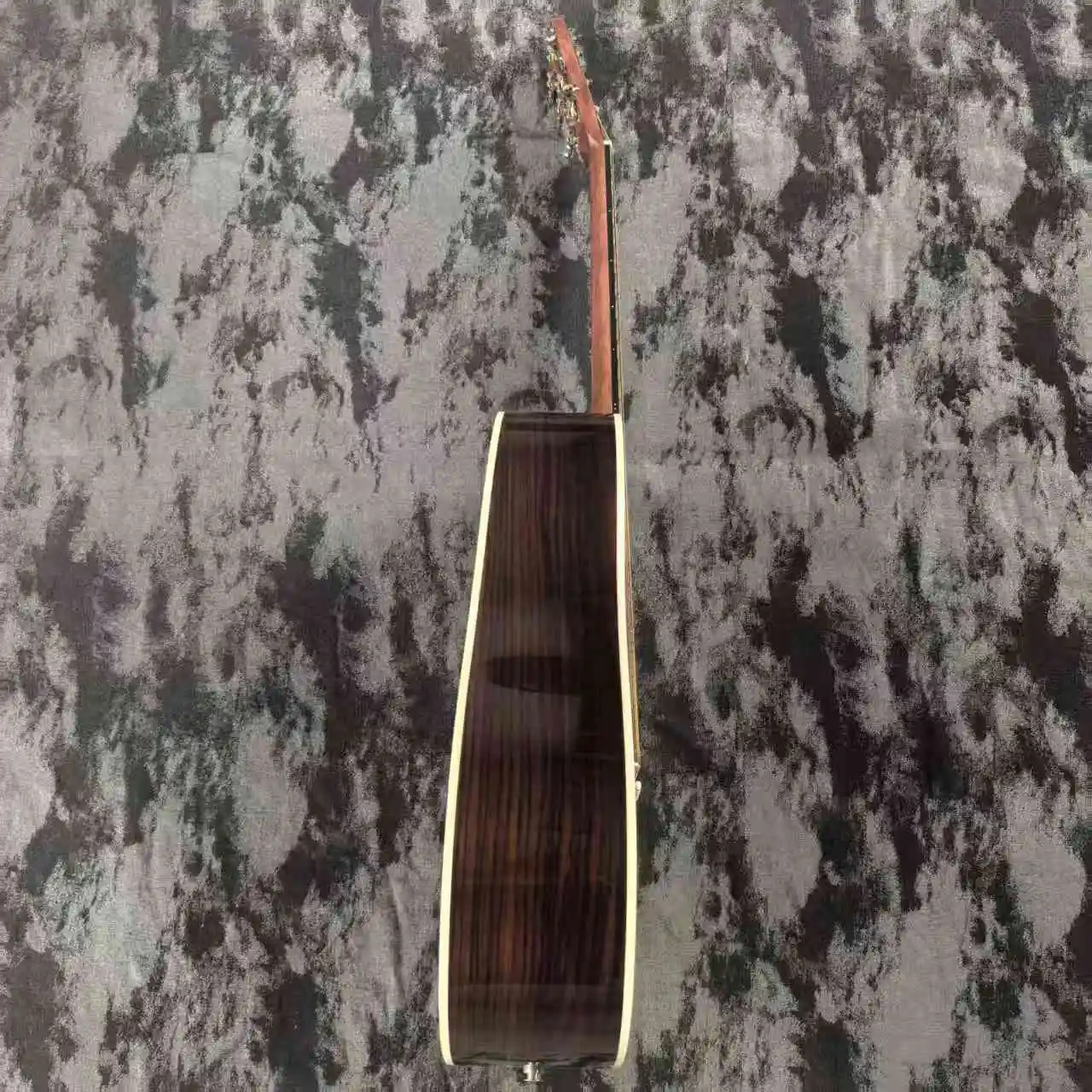 شحن مجاني لون الخشب D28 الغيتار الصوتية خشب الورد الأصابع 6 سلاسل العظام الجوز 20 الحنق المستودع المحلي هدايا عيد الميلاد #4