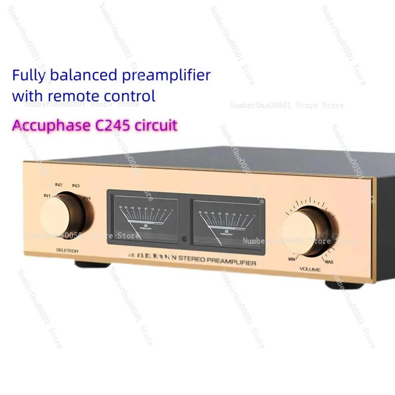 

Отличный предусилитель Accuphase C245, полностью симметричный, Hi-Fi, с пультом дистанционного управления, RCA*2:XLR*2