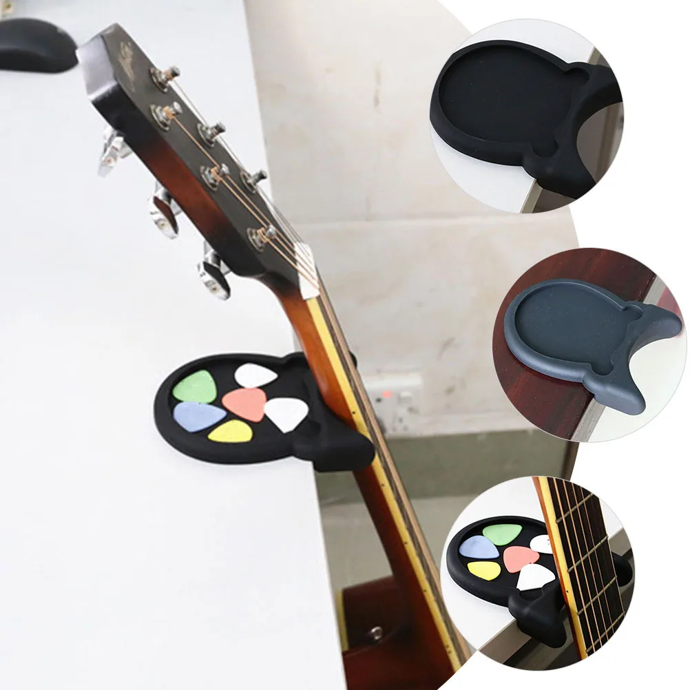 مسند رقبة الجيتار من السيليكون حامل دعم واقي لجيتار باس وغيرها من أدوات سلسلة لصيانة الرقبة