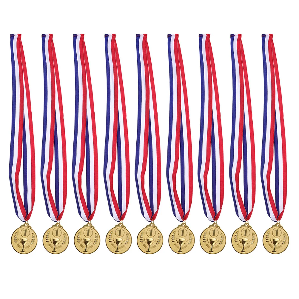 12 Pcs Important Prop for Competitions Recognition Medals The Child Awards Kids