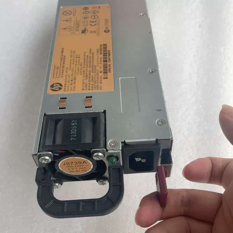 for HP J9739A 0957-2377 Power Supply 165W Replacement PSU Module for Networking Switches High Efficiency Stable Performance