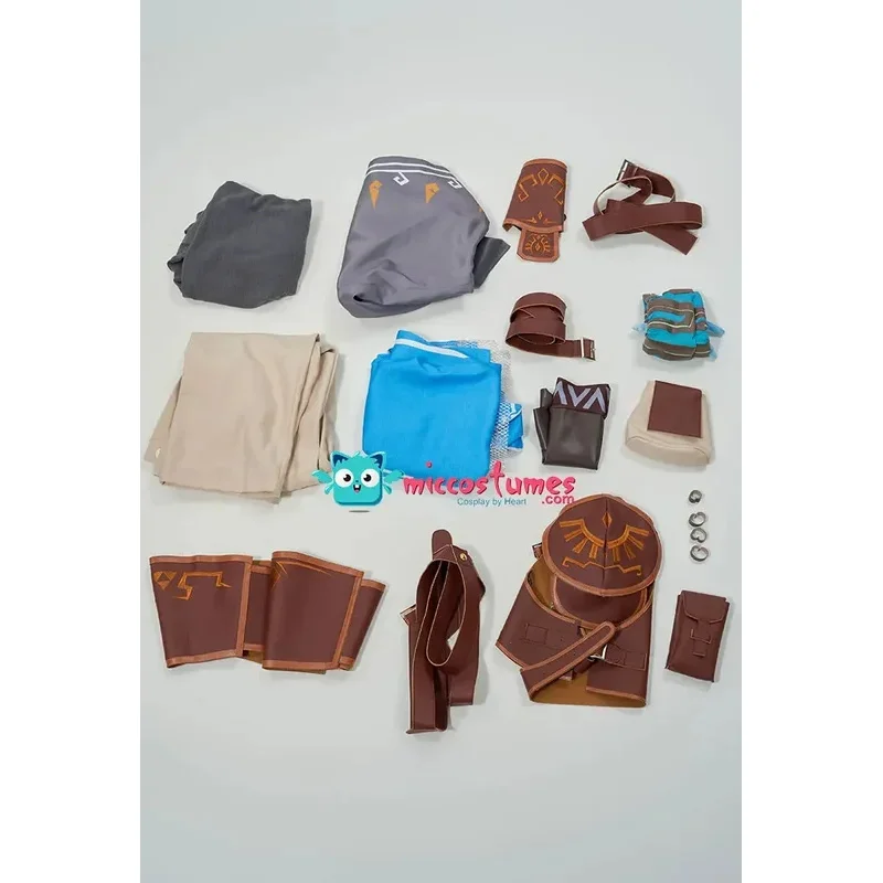 بنطلون علوي من Miccostumes للجنسين مع عباءة وحقائب لأزياء الهالوين التنكرية