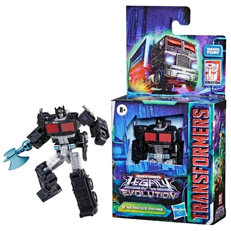 In Stock Takara Tomy Transformers Toy Legacy Evolution Core Nemesis Prime Anime Figures Robot Toys Action Figure Gifts Hobbies