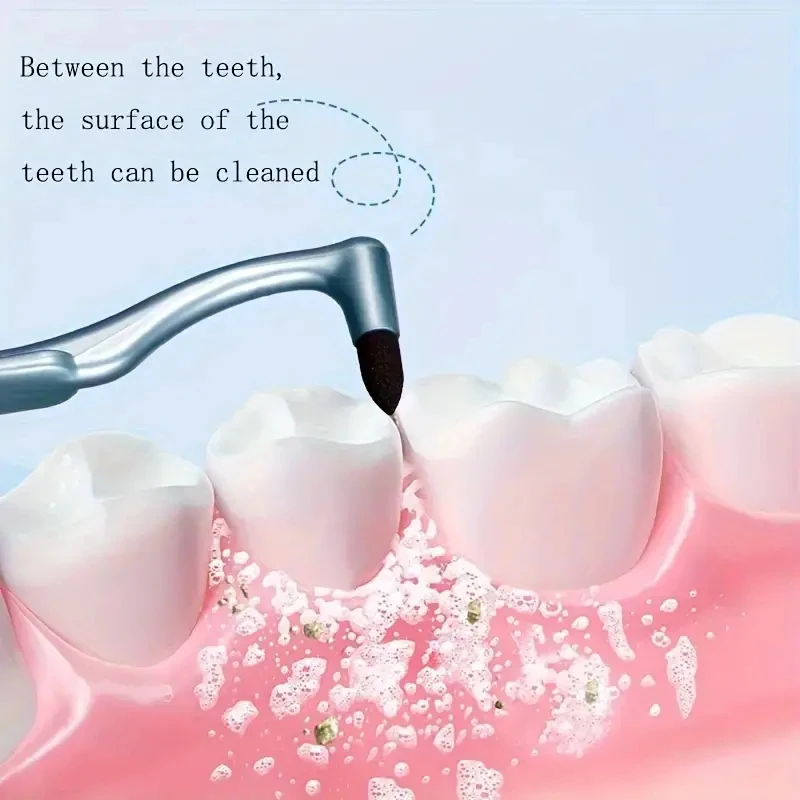 Manual Tooth Stain Remove Tartar/Tea/ Smoke Stains Interdental brush Powerfree Operation Orthodontic Toothbrush Oral Care Tool