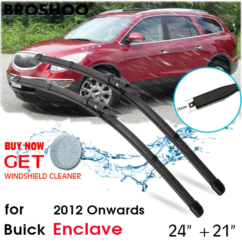 

Car Wiper Blade Front Window Windscreen Windshield Wipers Blades Pinch Tab Auto Accessories for Buick Enclave 24"+21"2012Onwards