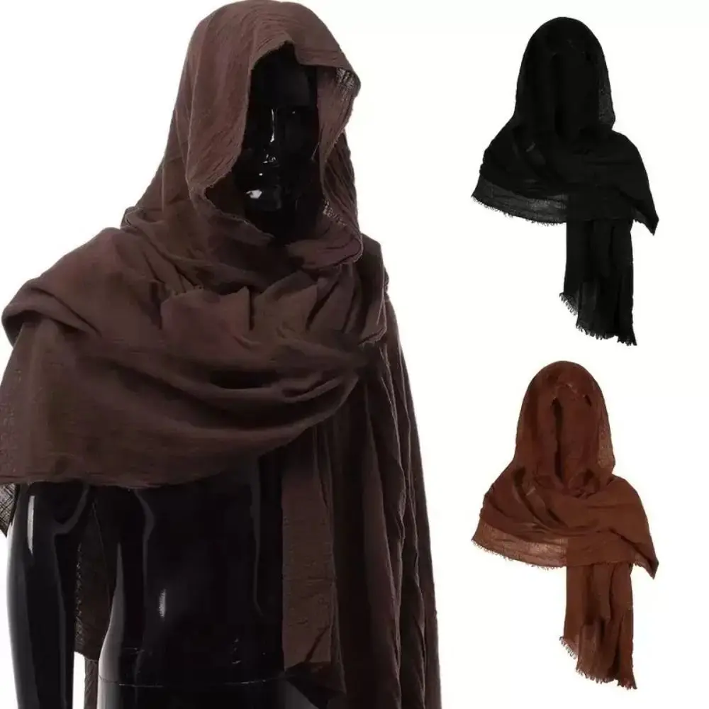 

Shoulder Cape Medieval Pirate Cosplay Cape Half Cape Black Green Wrap Renaissance Costume Cape Shoulder Cowl Vintage Hood