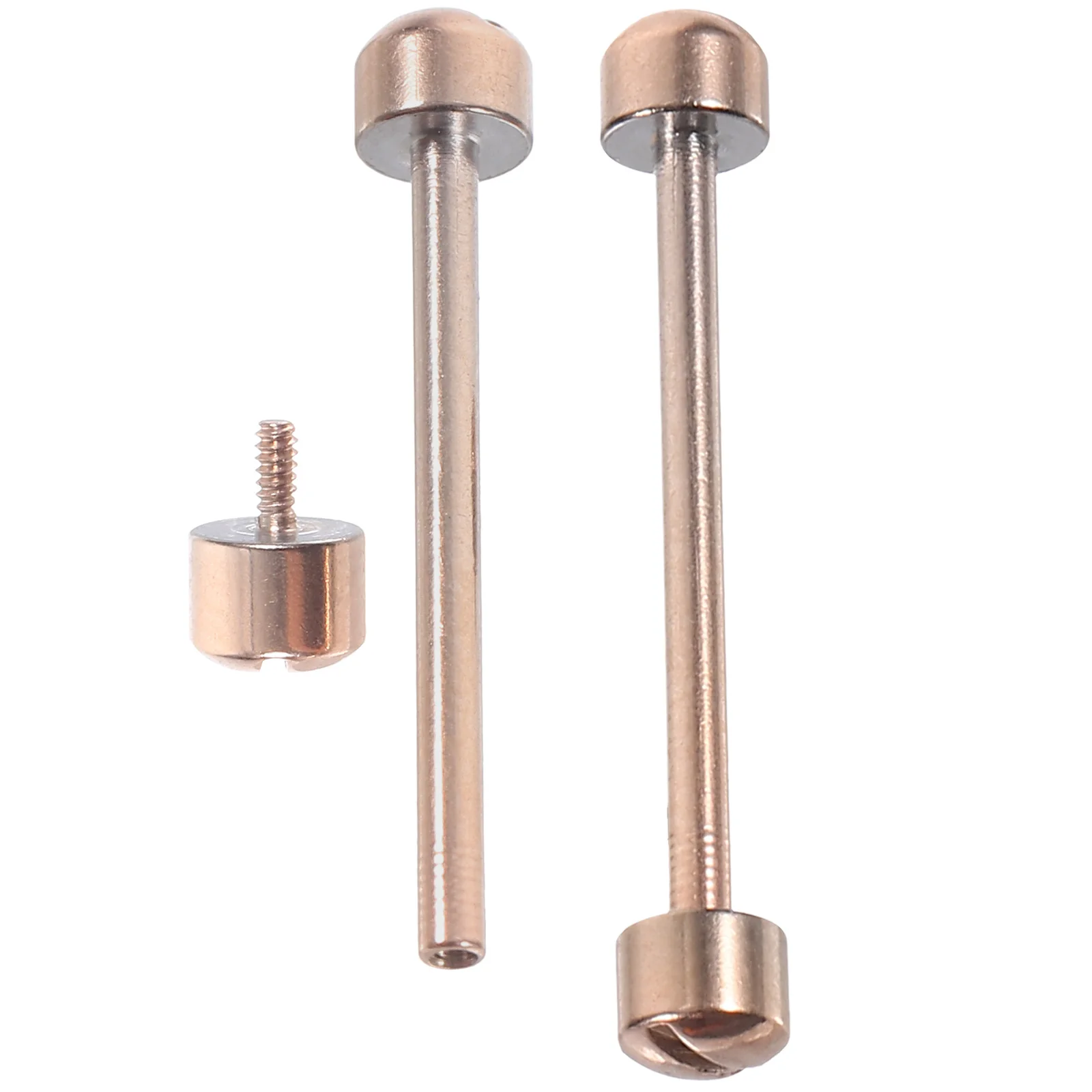 

2pcs Rods Link Rod Screw-in Repair Tool Durable Watch Screw Tube Long Watch Tube Service Easy Install Accessories