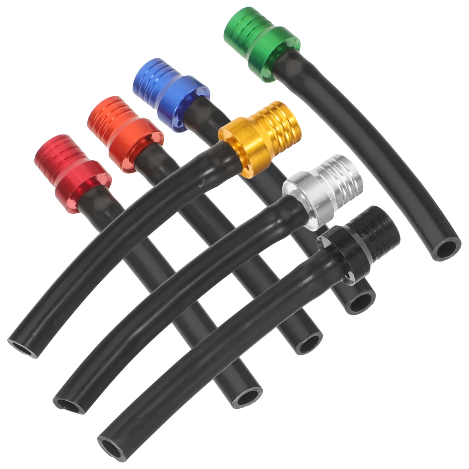 

SUPVOX 7pcs Motorcycle Tank Cap Aluminum Alloy Vent Breather for Motocross All Vehicles