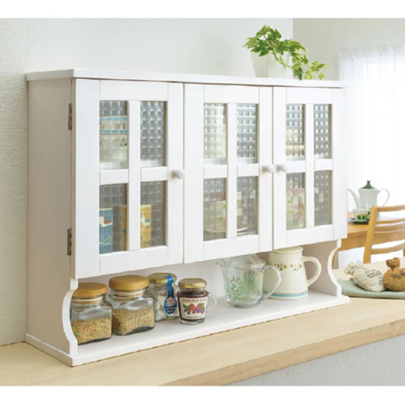 

Japanese style new fashion simple furniture export Japanese solid wood sideboard, kitchen cabinet, spice cabinet, water cabinet