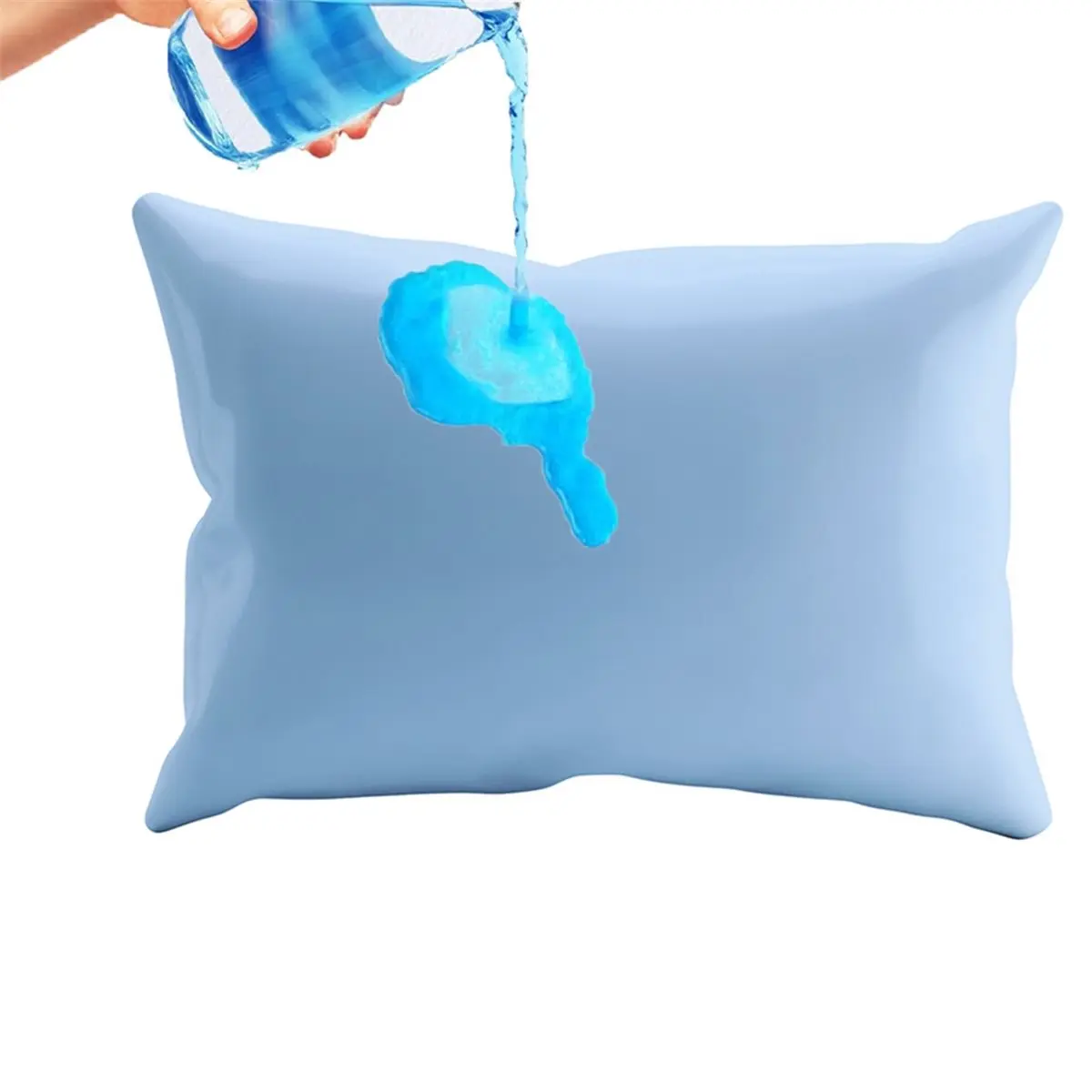 【AT48】 NEW Pillowcases Set, PU Leather Waterproof Pillowcase Waterproof for Living Room and Outdoor Use 16.9x24.8 Inches