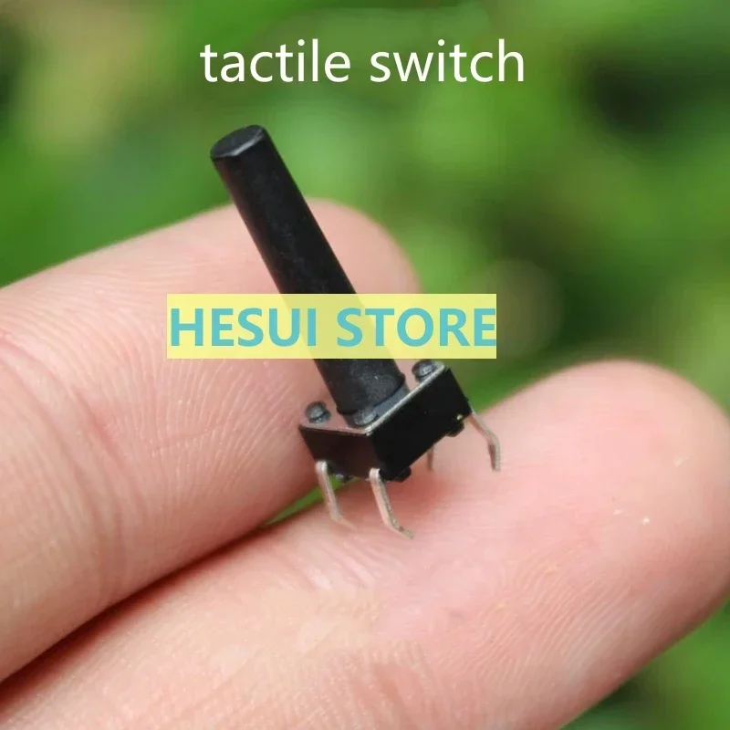 1000PCS micro switch button Touch the switch button 4 feet vertical 6*6*18