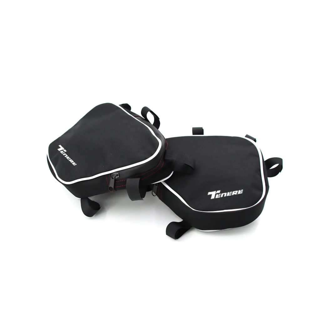 For Yamaha Tenere 700 2025 Pair Motorcycle Side Bags, Waterproof Cordura Fabric Quick Release Panniers For Original Crash Bars