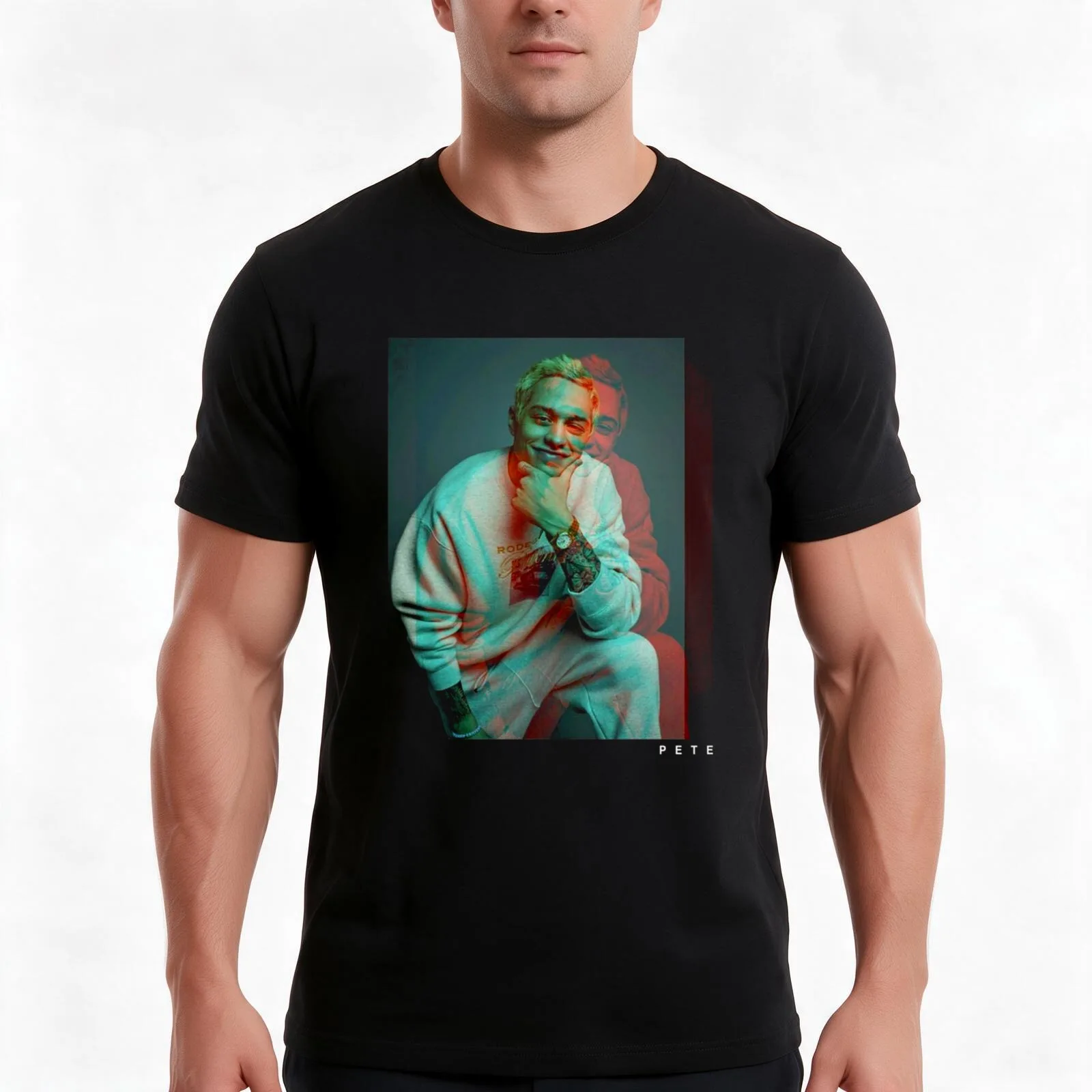 Pete Davidson m-erch pete T-Shirt Summer Casual Cotton Tee Oversized Streetwear Tops Vintage Graphic Print Unisex Men Women
