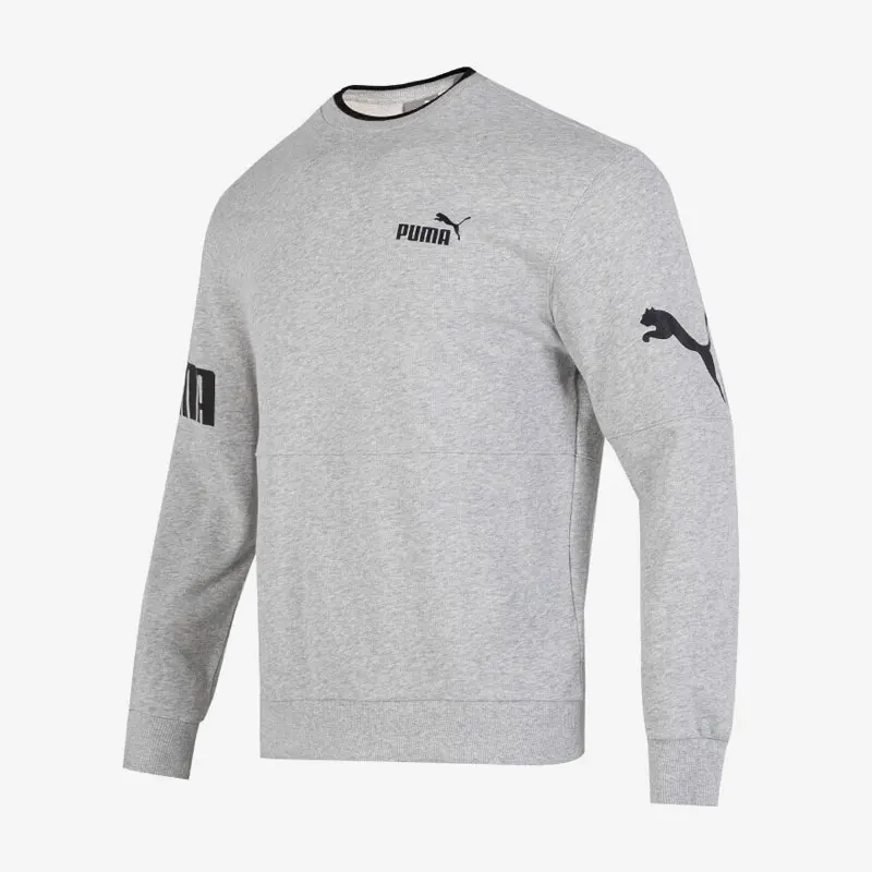 

Puma Натуральная весенняя новая мужская спортивная повседневная свободная толстовка с капюшоном 676666-04