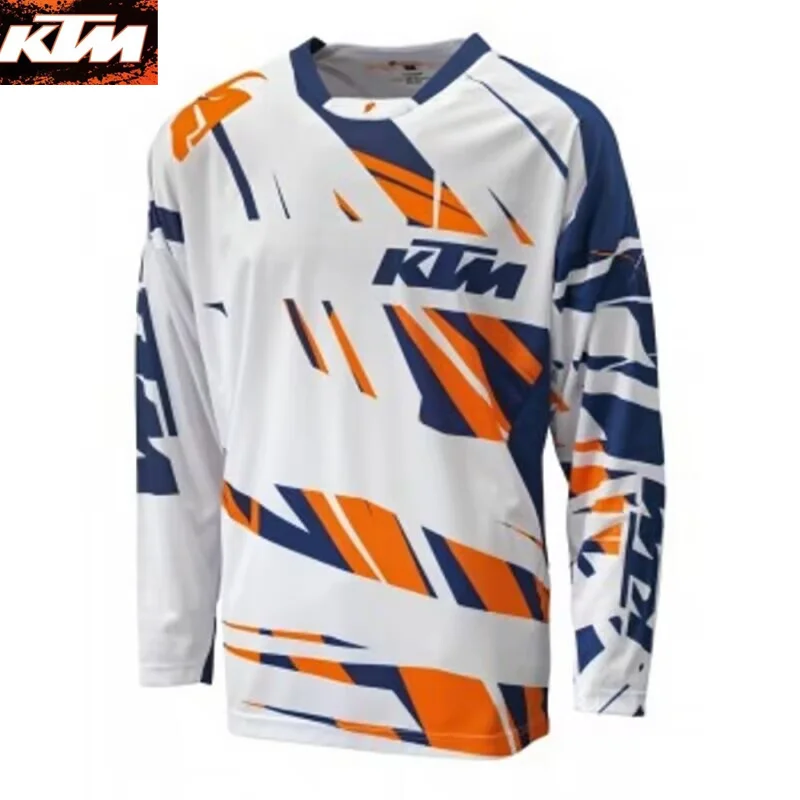 2024 KTM Racing Downhill Jersey Mountain Bike Motorcycle Cycling Crossmax Shirt Ciclismo Clothes for Men MTB Jersey MX Ranger