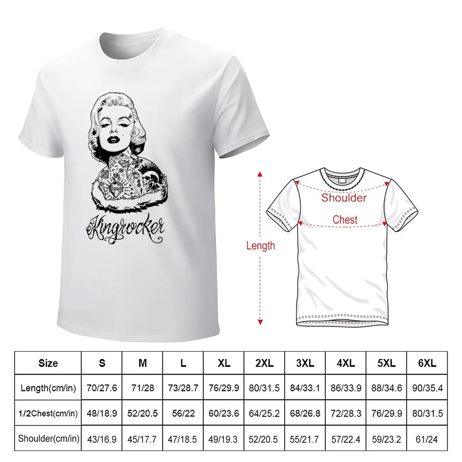 Tattooed cupcake T-Shirt customizeds Blouse oversized t shirt men